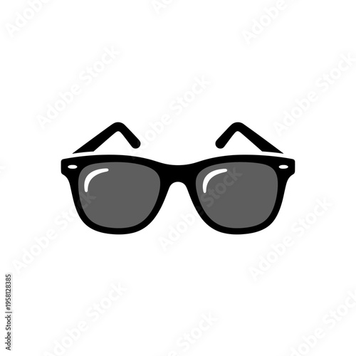 Black Sunglasses with Dark Lenses.