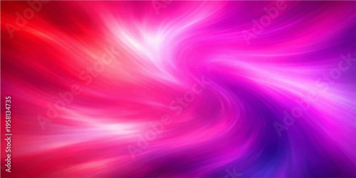 Luxurious pink and purple silk waves flow in a smooth motion pattern to create an abstract soft satin texture background with blue light curves