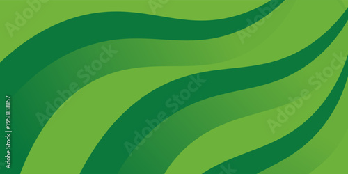 Abstract green curve background. Can be used covers, banners, wallpapers, flyers, brochures, books, print media, cards, web backgrounds. vector