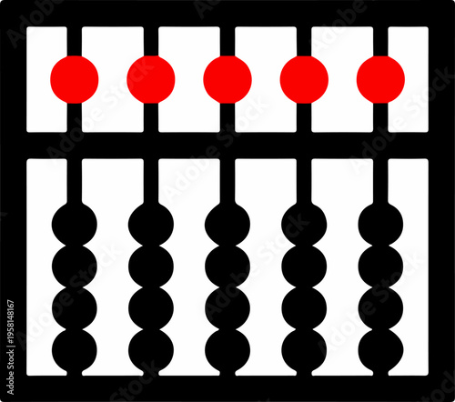 Abacus Counting Tool - A Visual Representation of Numbers.