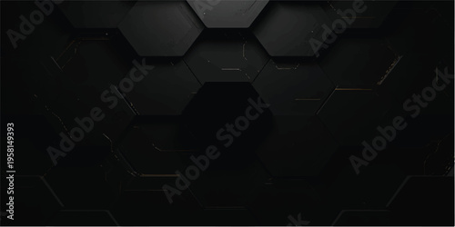 Seamless 3d blue futuristic geometric hexagon pattern design with abstract light background loop and digital technology cell structure for business wallpaper art