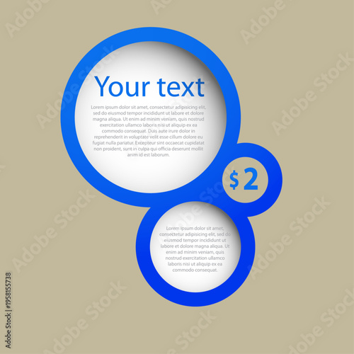 Elegant Hollow Dialogue Box Vector Design with Decorative Frame