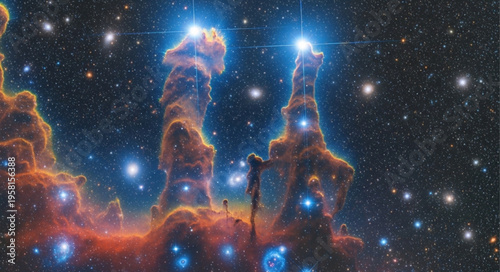 Carina Nebula Star Formation.