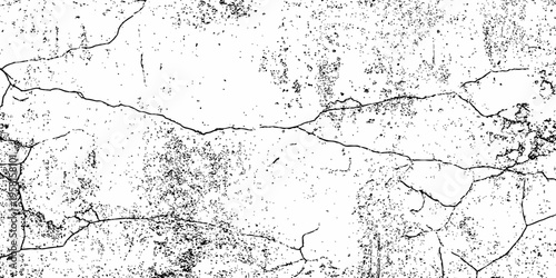 Grunge cracked wall texture white distressed surface abstract vintage background with rough details.