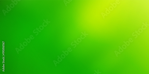 Abstract Green Halftone Gradient Background with Vibrant Light and Texture Effect