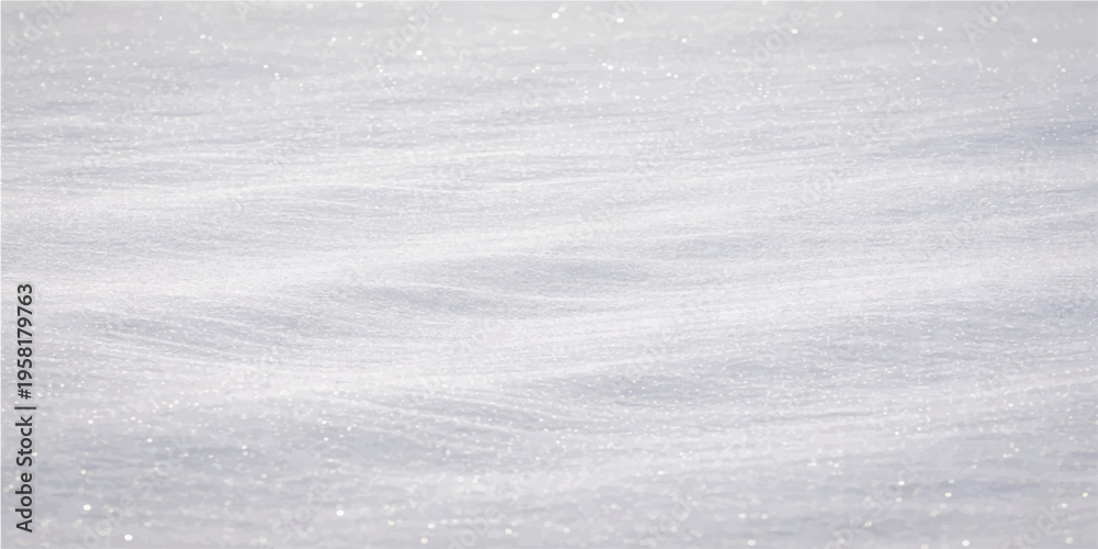 Obraz premium A serene blanket of fresh, pristine snow with subtle, natural textures.