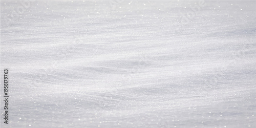 A serene blanket of fresh, pristine snow with subtle, natural textures.