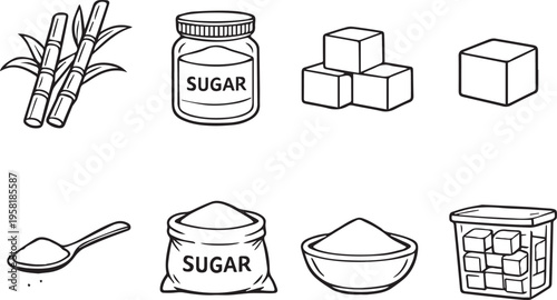 Sugar Editable Stroke Icons