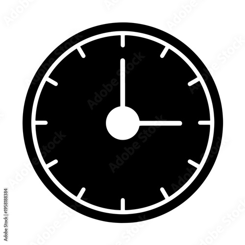 Clock Vector Icon
