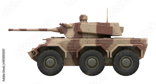 Combat reconnaissance vehicle developed as a private initiative for the needs of the French army in the EBCR program