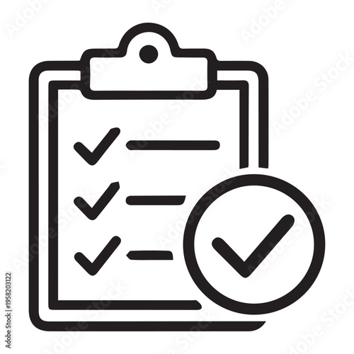 Abstract checklist vector design with gradients and geometric shapes for modern productivity apps and websites