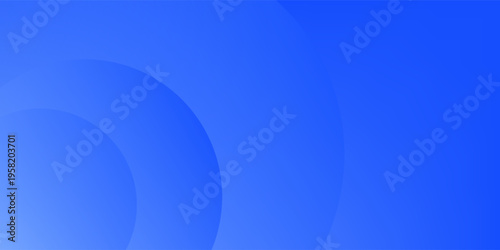 Top blue gradient background with smooth circular shapes and a modern design. Ideal bright circle