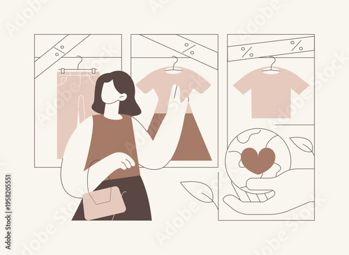 Limit consumption isolated cartoon vector illustrations.