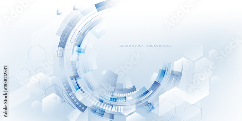 Abstract technology background, modern design vector illustration