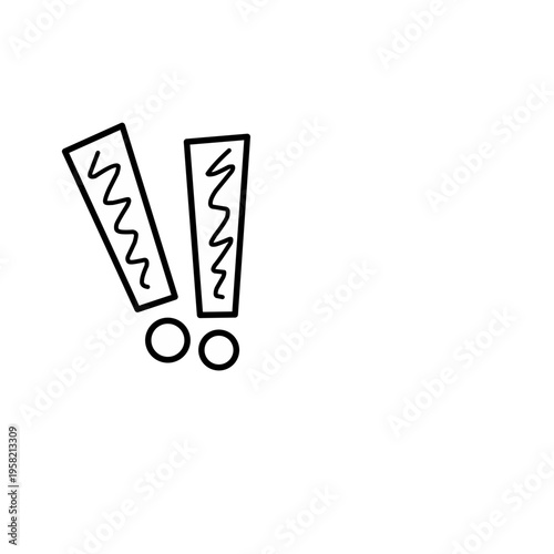 exclamation vector icon
