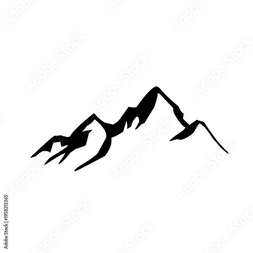 vector illustration of mountain