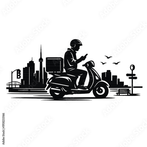 man on motorcycle