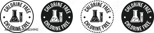 Four variations of the chips m tree brewing co logo