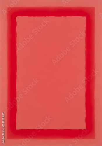Minimalist Red Abstract Background with Soft Gradient Texture.