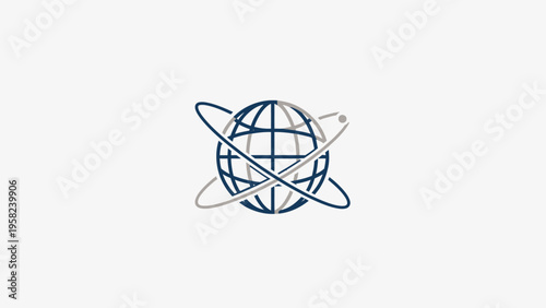 Global Connection Earth Technology Concept.