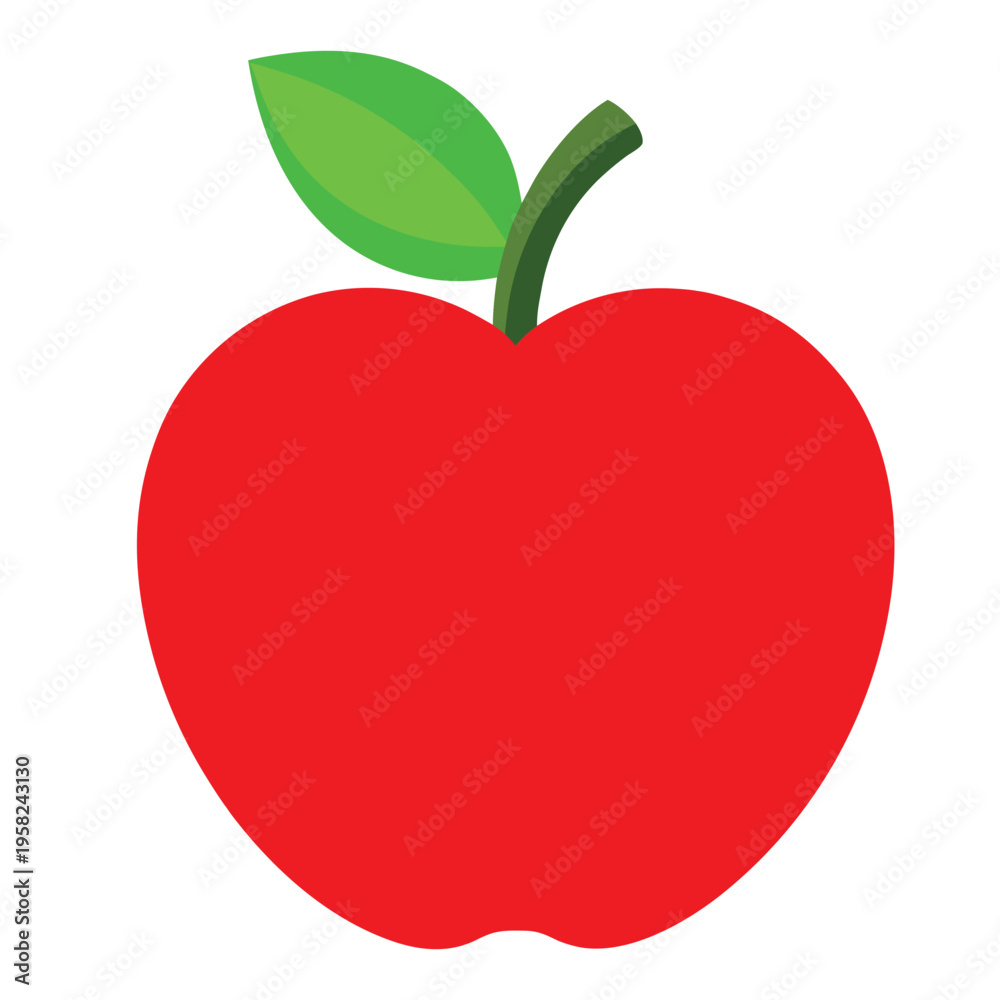 Fototapeta premium apple vector Icon Symbol