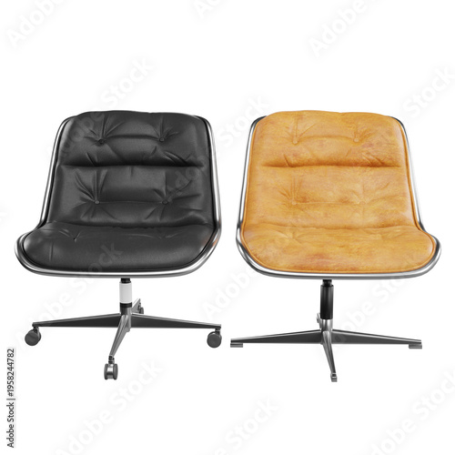 office chair isolated on white