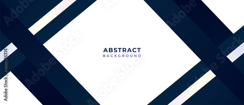 Abstract blue ribbon vector background with arrow design elements for business banner and web templates
