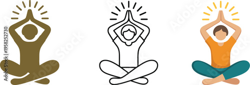 Slow living lifestyle morning stretch pose with sunlight lines, calm wellness routine, peaceful daily habit concept