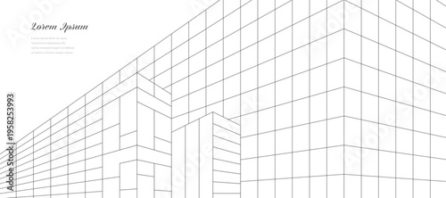 幾何学 抽象 建築 テクノロジー グリッド 背景