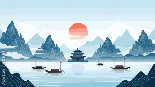 Happy cartoon yellow Easter egg with a friendly face and striped pattern running playfully within a circular frame.