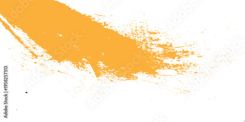 Abstract vector grunge background illustration featuring yellow and green watercolor paint splashes with ink splatters and dirty liquid stains on an old textured backdrop pattern