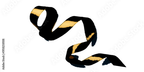 Black and white spider and scorpion vector illustration designed as a Japanese kanji calligraphy symbol or artistic icon sign isolated on a white background