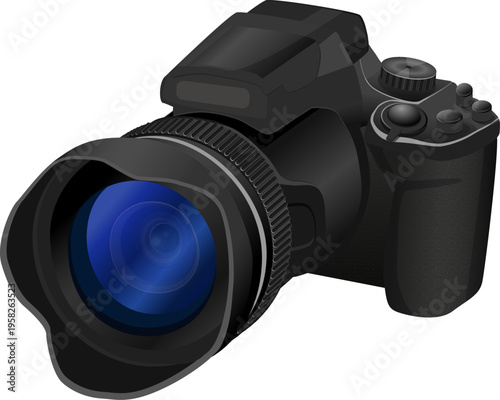 Full-frame camera for professional photography