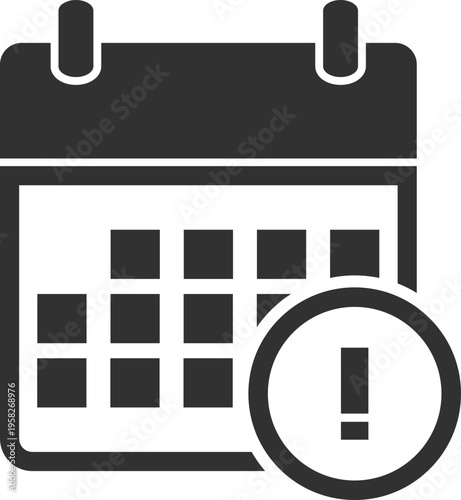 Calendar Alert Icon