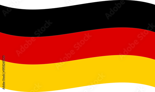 German Flag Waving