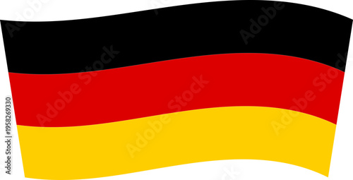 Waving German Flag