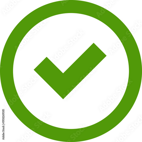 Green Check Mark Icon