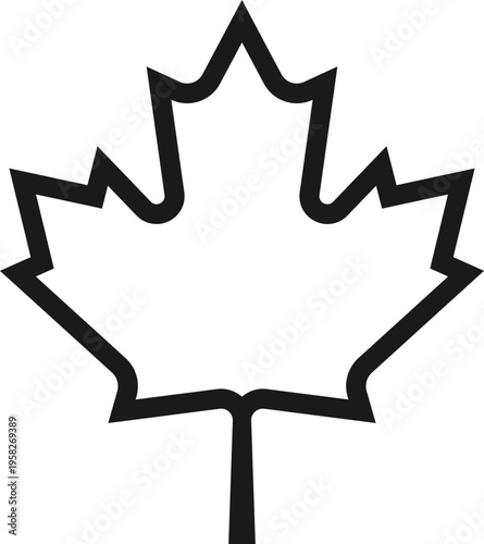 Canadian Maple Leaf Icon