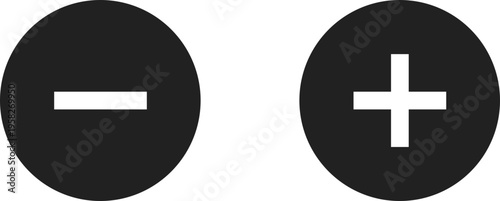 Minus and Plus Icons