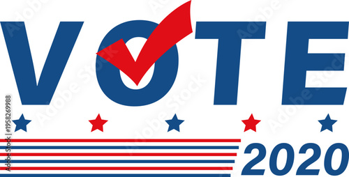 Vote 2020 Election Graphic