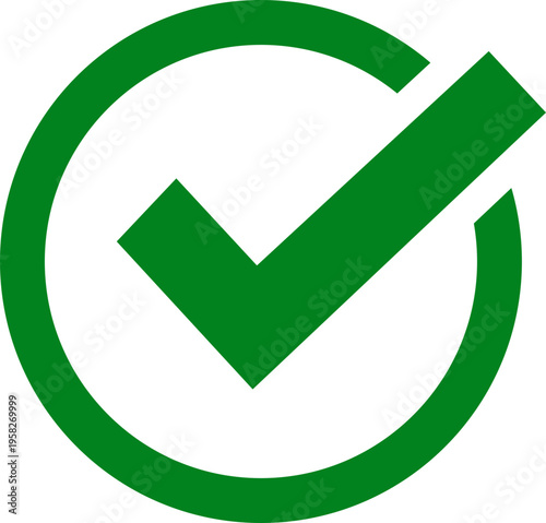 Green Check Mark Icon