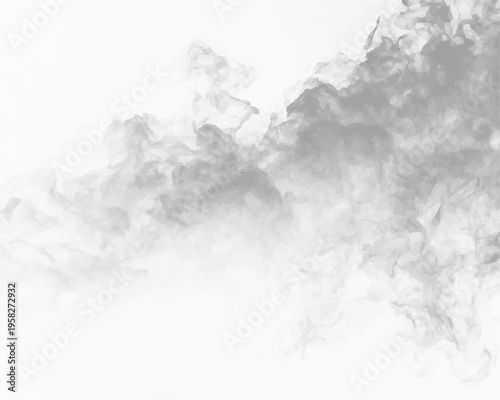 PNG steam effect isolated on transparent background. Add realistic vapor to any scene. Perfect for posters or social media graphics.