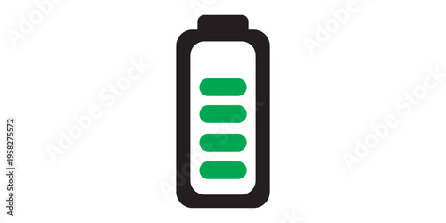 Battery Level Indicator Vector Illustration