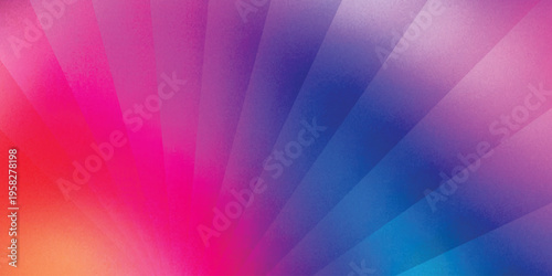 Pink magenta blue purple abstract color gradient background grainy texture