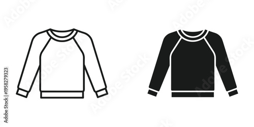 Sweatshirt Raglan Design Apparel