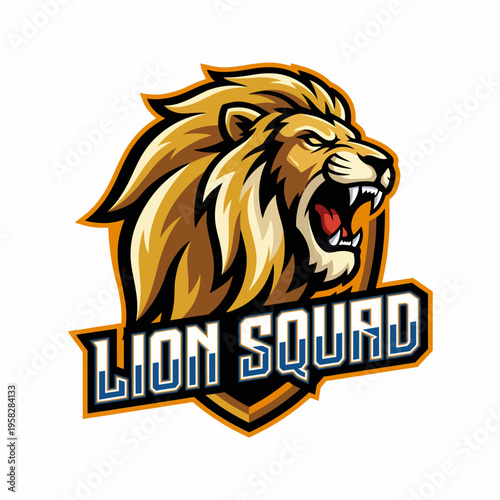 This powerful lion logo symbolizes strength and courage, making it an ideal representation for brands aiming to convey confidence and reliability in their messaging.