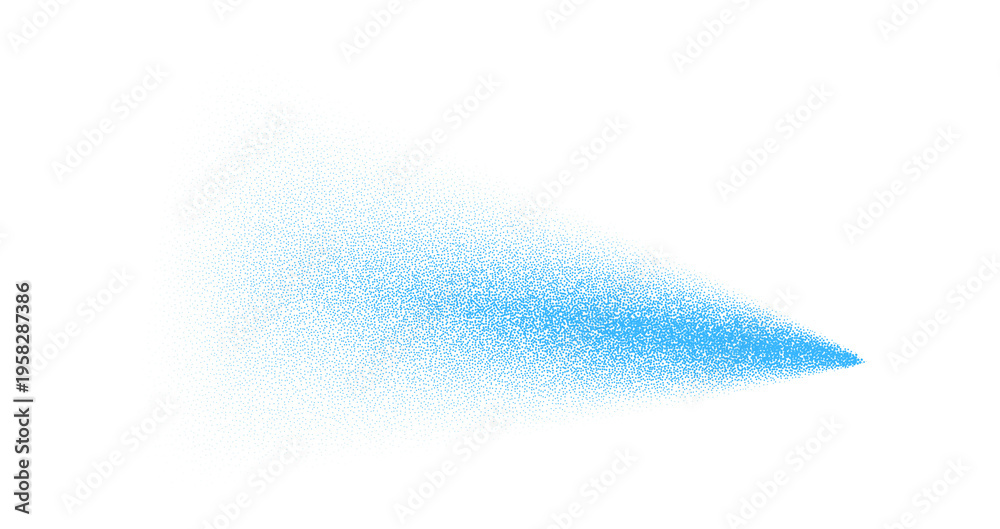 Fototapeta premium Water spray mist of atomizer on transparent background png