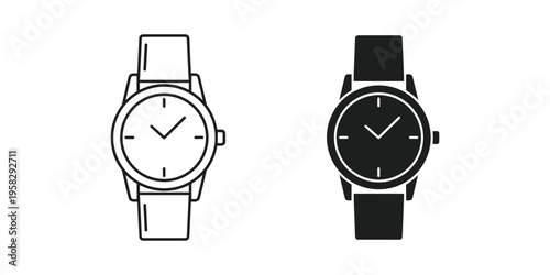 Watch Duo Icons Timepiece Business