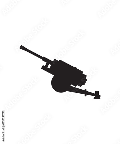 army gun icon, vector best flat icon.