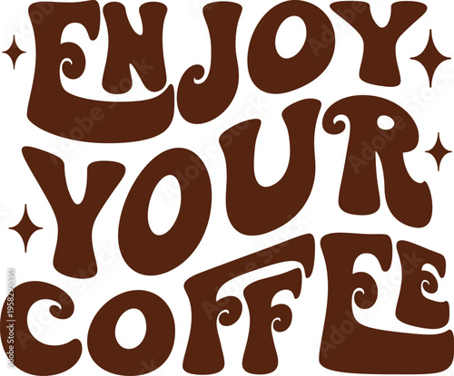 Retro Coffee Svg, Retro Funny Coffee Saying Svg, Retro Coffee Quote Svg